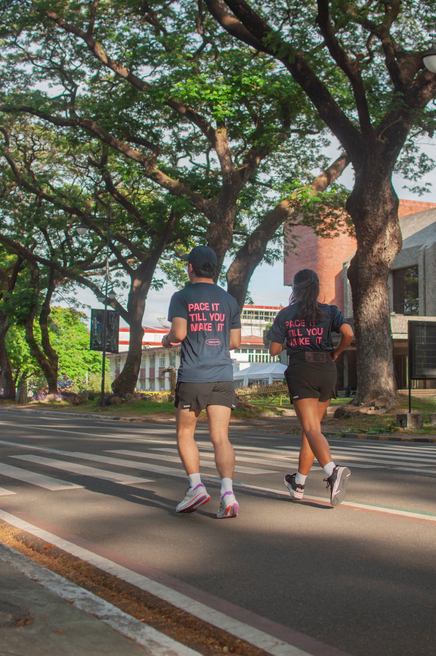 Unisex "Pace it Till You Make It" Shirt (Navy Blue)