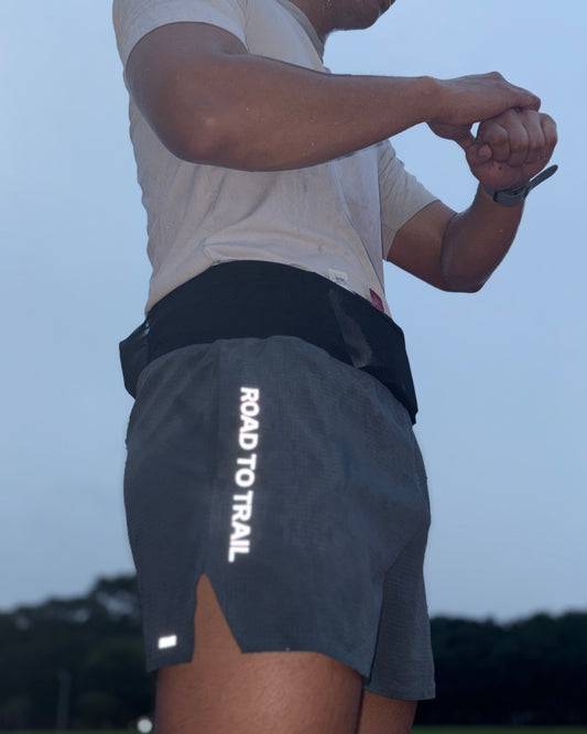 Unisex Multi-pocket Shorts (Gray)